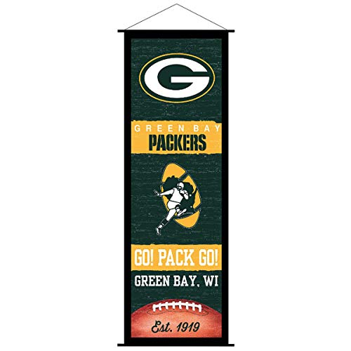 Green Bay Packers Banner und Schriftrollschild