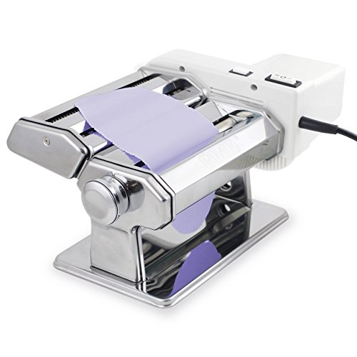 PME Elektrische Rollstab & Streifenschneider für Zuckerarbeiten beim Dekorieren von Kuchen (UK-Stecker), 37 x 21 x 17 cm, Silber