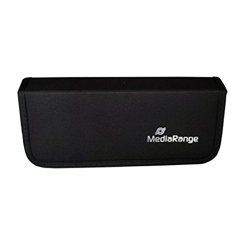 MediaRange box99 schwarz Unterkunft für Speicherkarte – Unterkünften für Speicherkarten (schwarz)