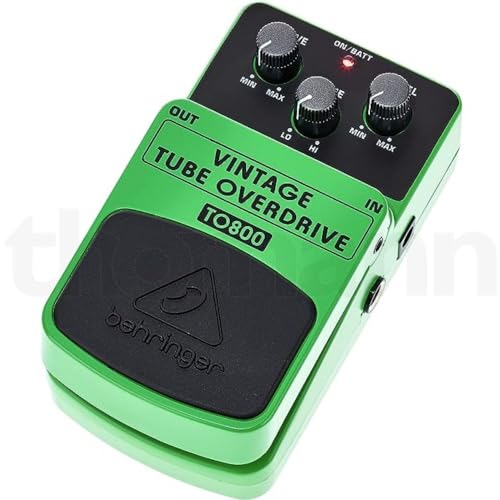 Behringer TO800 Vintage Tube-Sound Überdrive Effekt-Pedal