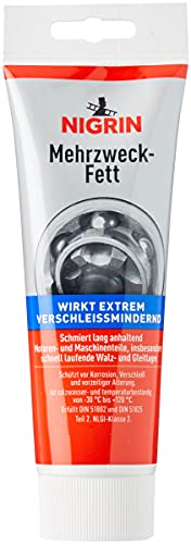 NIGRIN Mehrzweckfett, Tube 250 g, schützt Motoren vor Korrosion und Alterung, temperaturbeständig von -30°C bis +120°C
