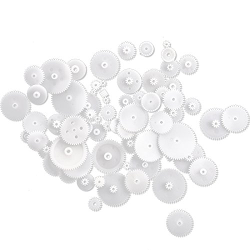 Duendhd Kunststoff Zahnrad Set 58 Stueck Fuer RC Spielzeug