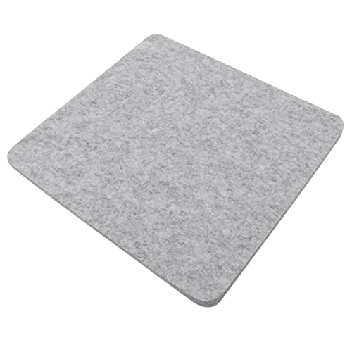 Sewroro Wollfilz bügeln Bügelmatte kleines Nähset Mini-Bügelbrett Tischplatte Maschine Nähen Wollfilz Bügelbrettunterlage Wollfilz Bügelbrettbezug Bügelunterlage für Quilter Bügelfilz Grey