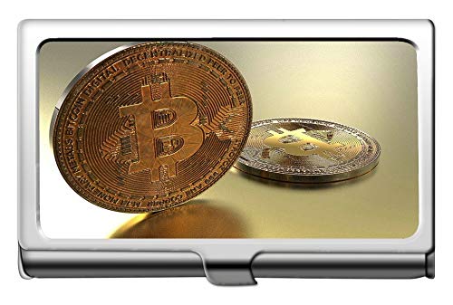 Professionelle Visitenkartenetui, Geld Bitcoin Wealth Name Card Fall
