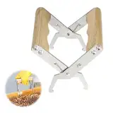 Imker Werkzeug Zange, Imker Wabenzieher, Imkereibedarf Hive Tool, Bienenwaben Werkzeug, Geeignet für Imker zur Inspektion von Bienenstöcken und zum Sammeln von Honig, 13 x 9.5 x 5cm
