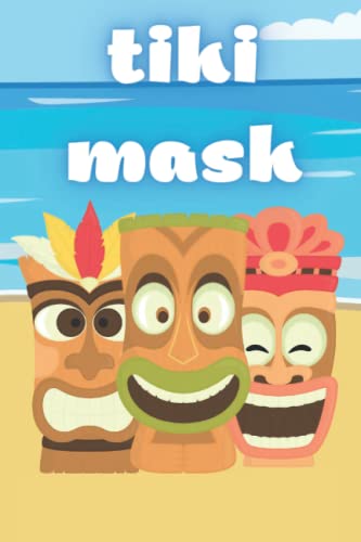 Tiki mask (Coloring books for kids, Band 30)