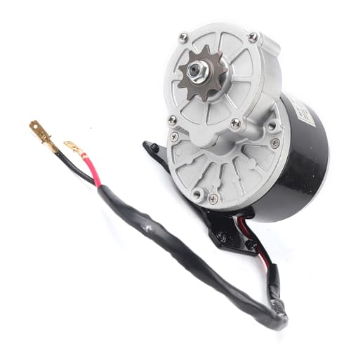 12V 250W Getriebe 12V 250W Untersetzungs-Elektromotor mit 9-Zahn-Kettenrad Gebürstete Gleichstrommotoren Reduktor für Scooter