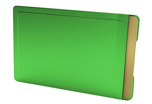 BMK Innovationen CardTresor Color Kartenschutzhülle aus Edelstahl in apfelgrün, RFID/NFC-Schutz