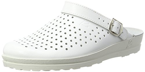 Beck Herren Theo Pantoffeln, Weiß, 42 EU