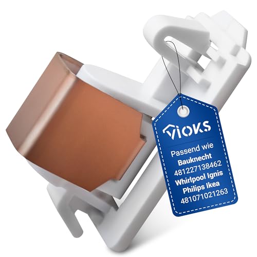 VIOKS Wäschetrockner Türverschlüsse Ersatz für Bauknеcht 481227138462 Türverriegelung Türschloss Verriegelung Trockner auch passend wie Whirlpоol Ignis Philiрs Ikeа 481071021263