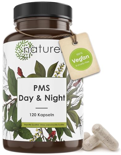 Hormon Balance PMS Kapseln – 120 Kapseln für 60 Tage – Day & Night Fem Komplex – Female Balance & Hormone Harmony – Für mehr Frauenstärke -Alternative zu Hormonella