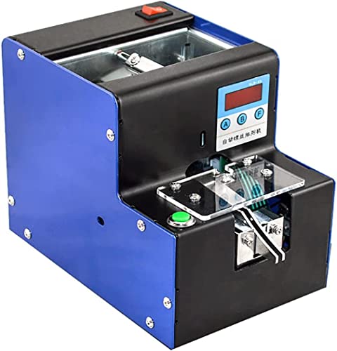 Automatische Schraubenzuführmaschine, automatischer Schraubenverteiler mit Zähler, Schraubenzählmaschine für M1,0 bis M5,0 Schrauben, verstellbare Schiene, geeignet für Schraubenverpackungsindustrie
