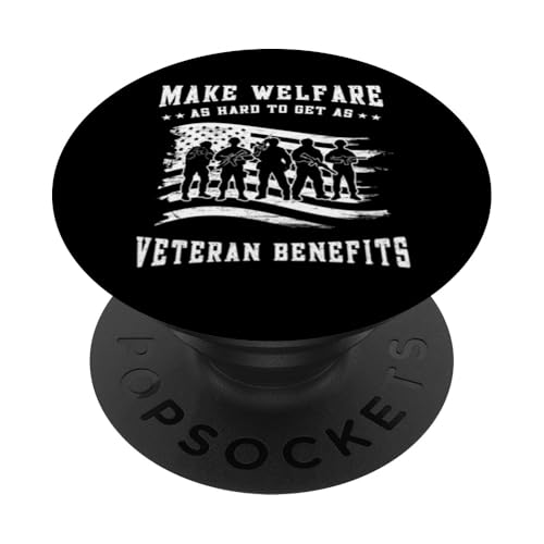 Sozialhilfe so schwer zu bekommen wie Veteranenhilfe für das PopSockets Klebender PopGrip