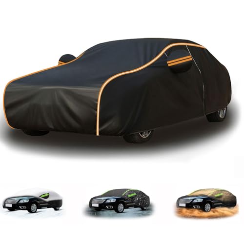 Autoabdeckung Kompatibel mit ??????? Ioniq 5 Auto Abdeckplane Staubdicht Wasserdicht Atmungsaktiv Regen Sonne Staub Schutz Auto Abdeckung Car Cover