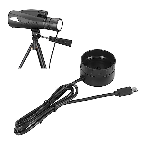 Elektronisches Teleskop-Okular, 200 W Pixel, Elektronisches Digitales USB-C-Okular, APP-Steuerung, 43-mm-Okular, Zum Beobachten von Vögeln und Wildtieren