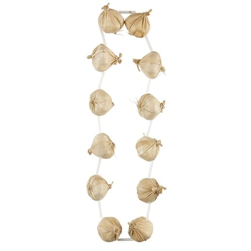 PARTY DISCOUNT NEU Knoblauchkette für Vampirjäger, Franzosen & Co., Länge: ca. 48 cm