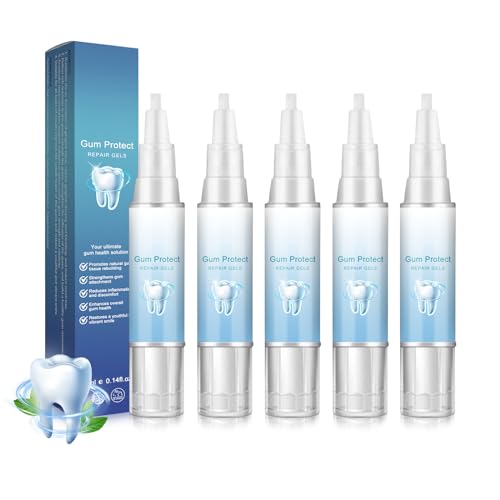 Landrain 5PCS Zahnfleisch Therapie Gel, Reparieren Sie Zahnfleischrückgang