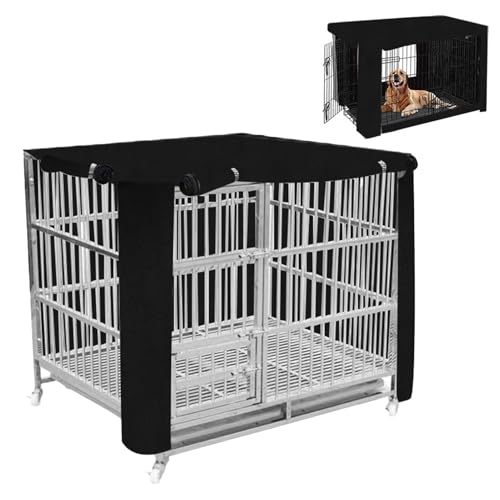Abdeckung Für Kleine Hunde - Schutzhaube Für Tiergehege - UV-Beständige Wetterfeste Transportbox Abdeckung Für Wohnung, Haus, Camping, Innen- Und Außenbereich