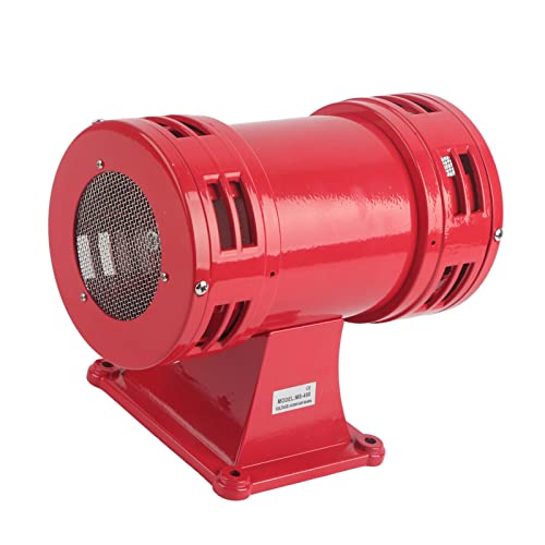 Motoralarm Dual Way 135 dB Hoch Dezibel kontinuierlicher Schall Elektrische Luftschlager Sirene AC 220V MS - 490 für Bergbaubereiche Schiffe Flughäfen Gefängnisse