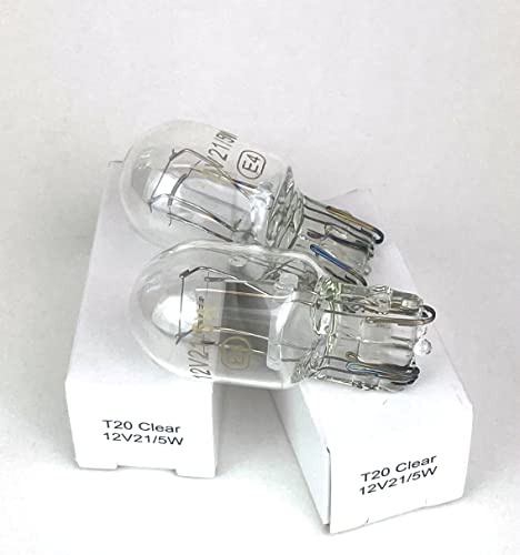 2er Set T20 W21/5W Tagfahrlicht Standlicht 12V 21W/5W Farbe. Clear/Warm Weiß