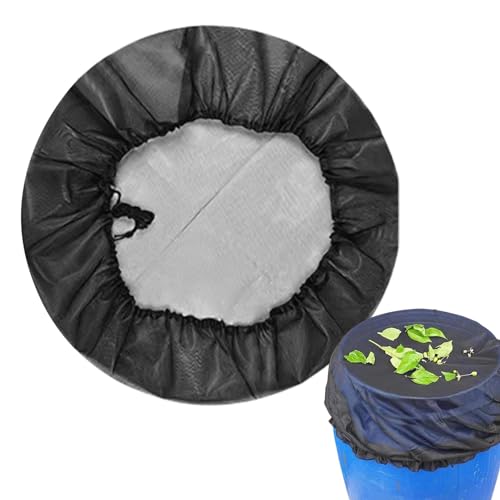 Netz für Regentonnen, Wassernetz, Regentonne, Regentonne, 60/90/100 cm, verstellbares Regennetz, hält Mücken und Schmutz aus Ihrem Regentonne fern