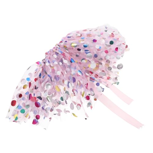Generisch Hunde-Tutu, Tüll-Tutu Für Hunde, Kleines Großes Mittelgroßes Hundekleid, Hunde-Ballerina-kostüm, Rock Für Halloween, Welpen, Katzen, Hase, Haustier-Outfit