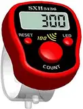 jiele 1pc Mini-LCD-elektrische Digital Display Finger Zähler Licht Für Nähen Stricken Weben Sport Zufällige Farbe