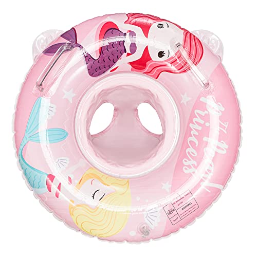 Pukitt Baby Schwimmring, Aufblasbare Schwimmreifen Kinder Schwimmtrainer für Kinder 12 Monate bis 36 Monate(MAX:25KG)
