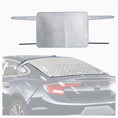 YPSWYYXC Heckscheibenabdeckung Winter für Opel Tigra A 1994–2001, Heckscheibenabdeckungen lagige Schnee Autoabdeckung aus Aluminiumfolie ZubehöR