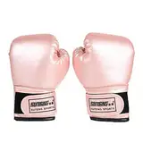 Domybest Boxhandschuhe für Kinder aus atmungsaktivem PU-Leder, MMA, Muay Thai, Karate, Kampf-Zubehör, stoßfest, für Training
