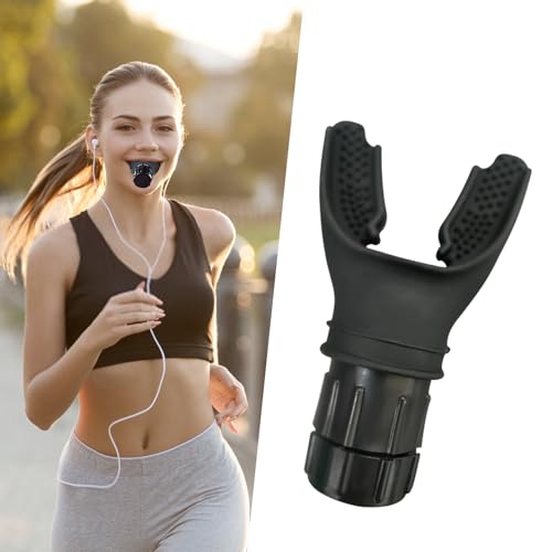 Lungentrainer, Atemübungstrainer, Breathing Trainer, Tragbares Atem-Fitness-Trainingsgerät, Ausdauertrainingsgerät, einstellbare Widerstände zur Verbesserung der Lungenkapazität
