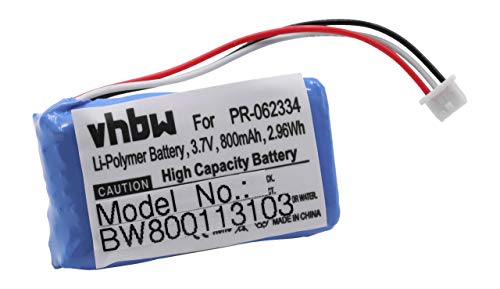 vhbw Akku kompatibel mit GoPro Hero CHDHA-301, HWBL1 Videokamera Camcorder (800 mAh, 3,8 V, Li-Polymer)