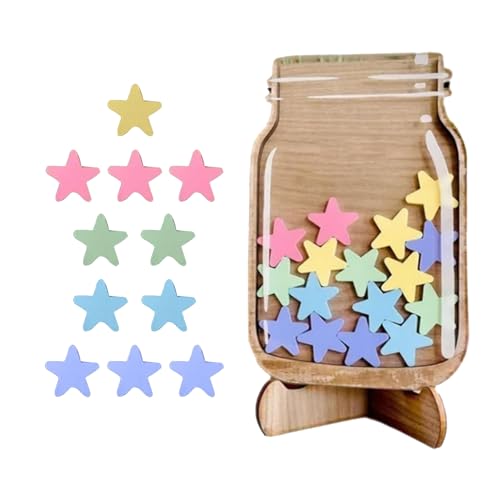 Personalisiertes Belohnungsglas, Klassenzimmer Reward Jars, Motivierendes Belohnungsglas Sterne, Personalisiertes Belohnungssystem Für Kinder, Belohnungsglas Für Den Unterricht Für Jungen Und Mädchen