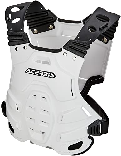Acerbis Herren Profile Chest Protector Roost Deflektoren Profil, Einheitsgröße EU, Weiß