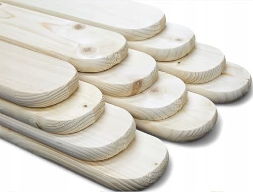 QLS 1 Stk. Zaunlatten 120 cm Holz Brett Kiefer Fichte Gehobelt Gartenzaun