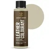 Sehr Deckend Wasser Lederfarbe Alte Sahne - 50 ml Leather Paint für Natur und ÖkoLeder - Leather Dye Ohne Alkohol für alle Lederaccessoires - Reißt oder Blättert Nicht ab