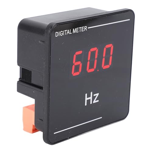 10-99,9 Hz Hz Tester, Digitaler Frequenzmesser AC50-500V 0,56 Zoll LED-Anzeige Hz Counter Tester Cymometer, für die Industrieautomatisierung