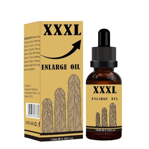 10 ml ätherisches Öl für Männer,Penisvergrößerung Öl,Männer Massageöl für Sex extra starke Penisvergrößerung,Männer Verbesserte Erektion Verzögerung Ejakulation (1PC)
