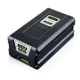 GBA80200 80 V 5,0 Ah Ersatz für Greenworks 80 V Akku GBA80200 GBA80250 GBA80400 GBA80500 für Li-Ionen-Akku mit LED-Kontrollleuchte