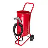 Dema Sandstrahlgerät 30L Sandstrahler Kabine Mobil, 4,3-7,5 Bar, 400-700 L/min, Effizienter Sandstrahler für Metall, Holz und Rostentfernung