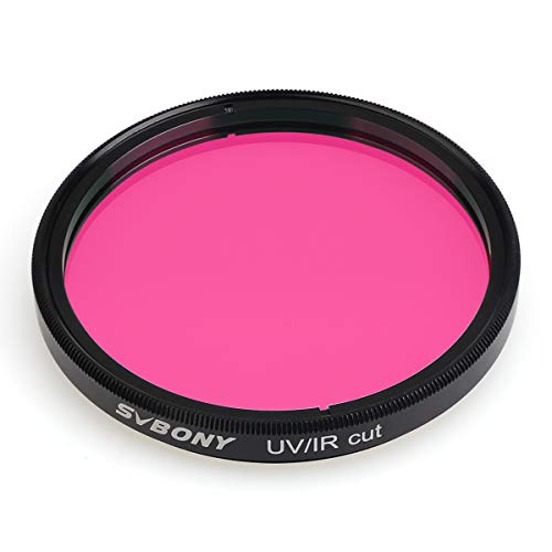 Svbony 2" Teleskopfilter, UV-IR-Schnittblockfilter Verbessern Sie die Bildschärfe, für CCD-DSLR-Kamera Astrofotografie