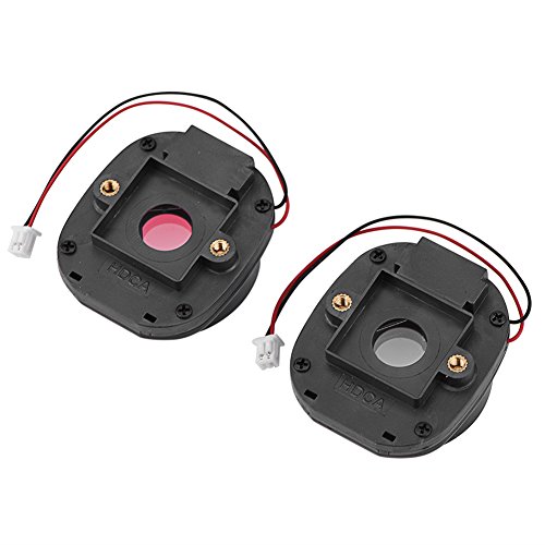 2 x IR-Cut-Filter, HD CS IR-CUT CS Objektivhalterung, IRC Dual-Filter, Tag-Nachtschalter für Überwachungskamera, IP-HD-Kamera, Radiokommunikation