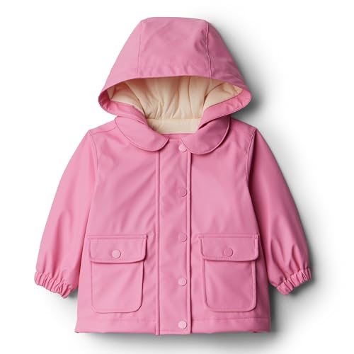 Amazon Essentials x Sofia Grainge Baby Mädchen Wasserabweisende Regenjacke, Rosé, 6-9 Monate