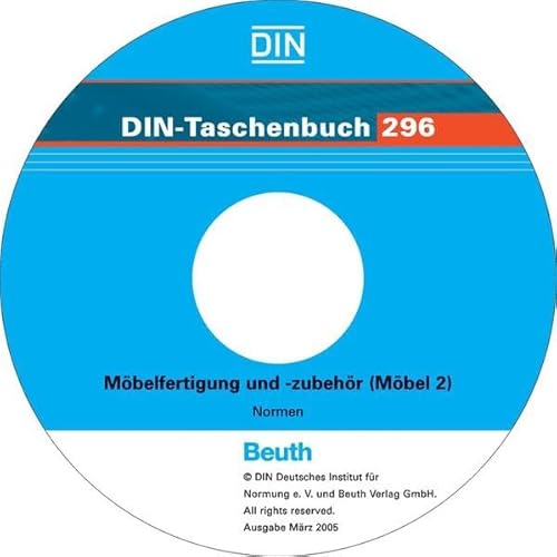 Möbelfertigung und -zubehör (DIN-Taschenbuch)