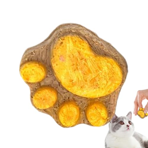 Pfoten-Katzen-Leckereien,Natürliche Katzen-Leckereien - Katzensnacks zur Mundreinigung | Kätzchen-Leckereien: Gesunde Katzen-Leckereien, trockene Katzen-Leckereien, natürliche Katzenkekse,