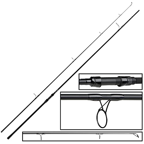 FOX 12ft EOS Pro 3lb Karpfenrute zum Boilieangeln, Angelrute zum Karpfenangeln, Weitwurfrute für Karpfen, Rute zum Grundangeln