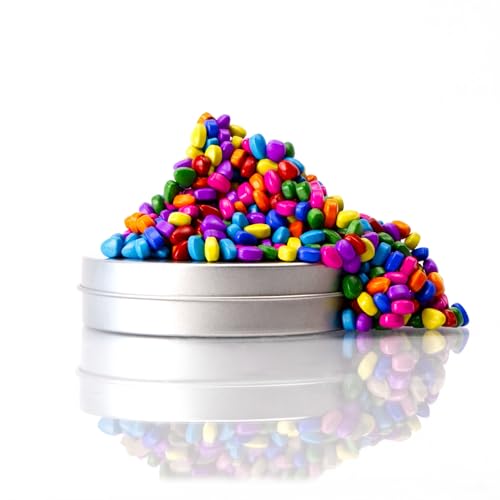 myHodo Crack Magnets Magnetsteine (575+ Stück, 5-7mm) – Bunte Mini-Magnete (Sanfte Magnetkraft) für ASMR, Entspannung & Kreativität | Innovatives Magnetspielzeug | Magnet Steine für Magnetspiele