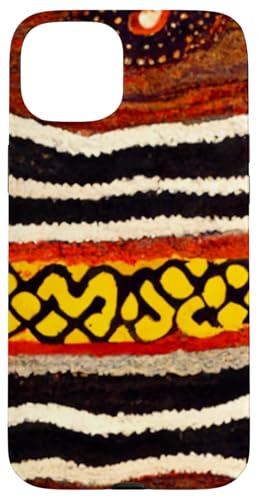 Aboriginal Art australische indigene Malerei traditionell Hülle für iPhone 15 Plus