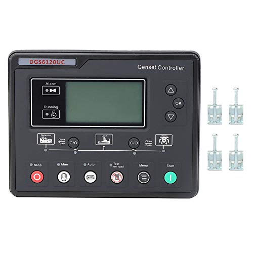 ANKROYU Dgs6120uc Modul-Generator-Set, Kunststoff-Generator-Controller, manueller Test-Generator-Set-Controller für Hgm6120uc
