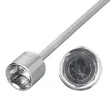 ProPlus 360029 Akkuschrauber Aufsatz Verlängerung mit 19mm Nuss für Kurbelstützen Länge 44cm für Wohnmobil & Wohnwagen, 28